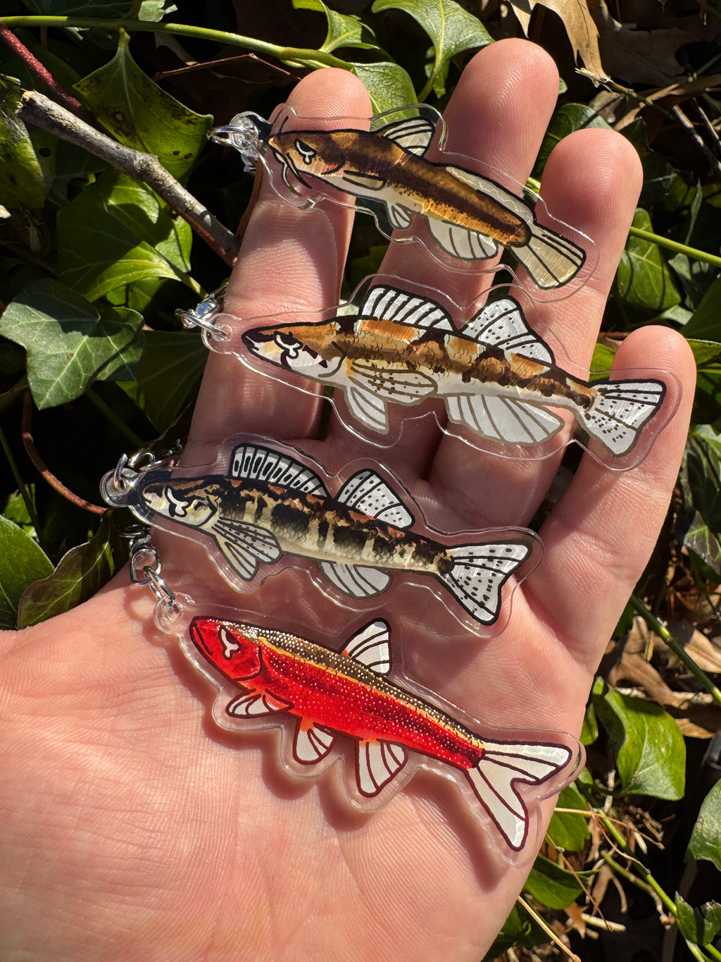 Cod Fish Keychains Native Fish Keychain – Natively Fish