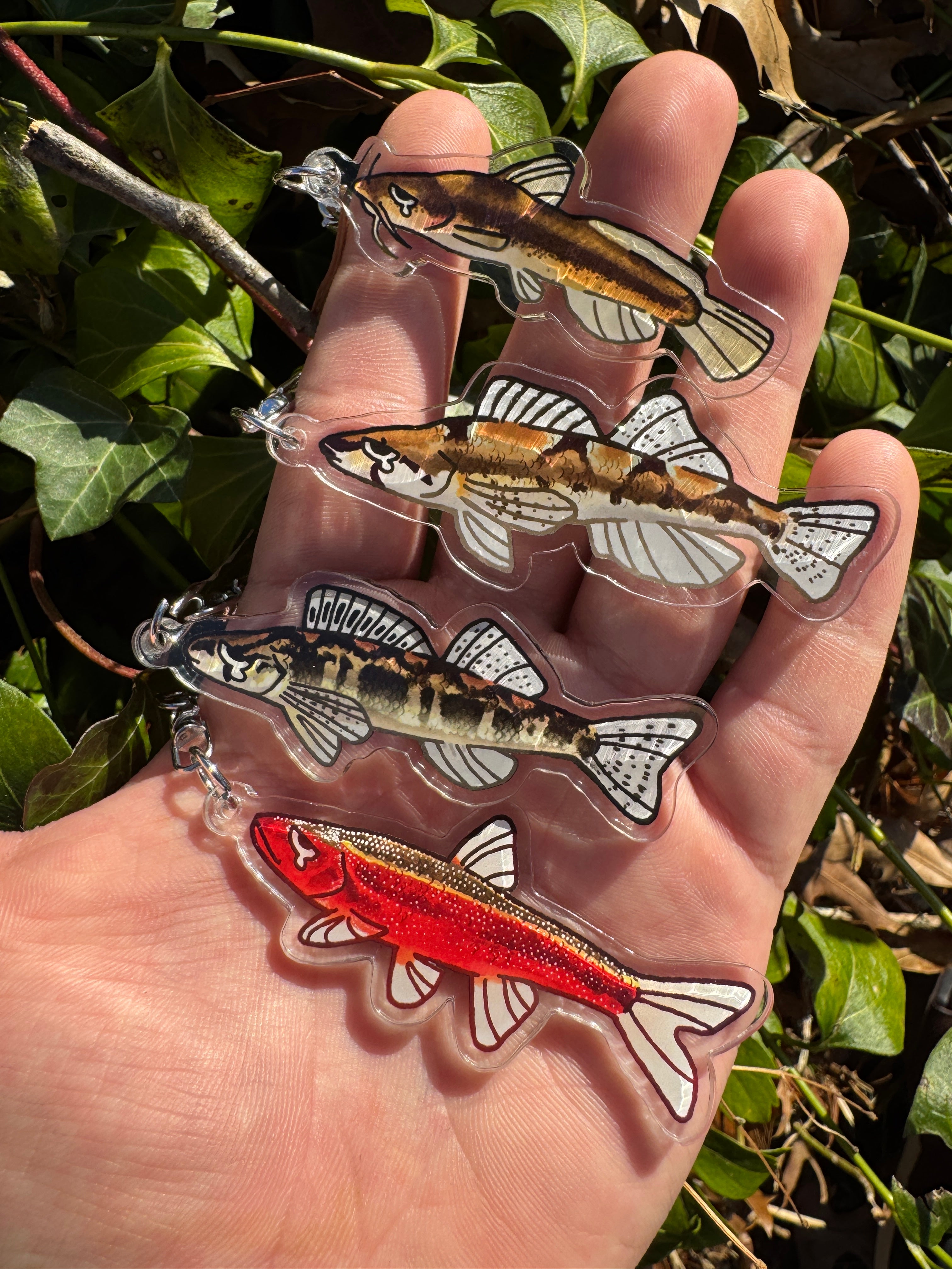 Native Fish Keychain