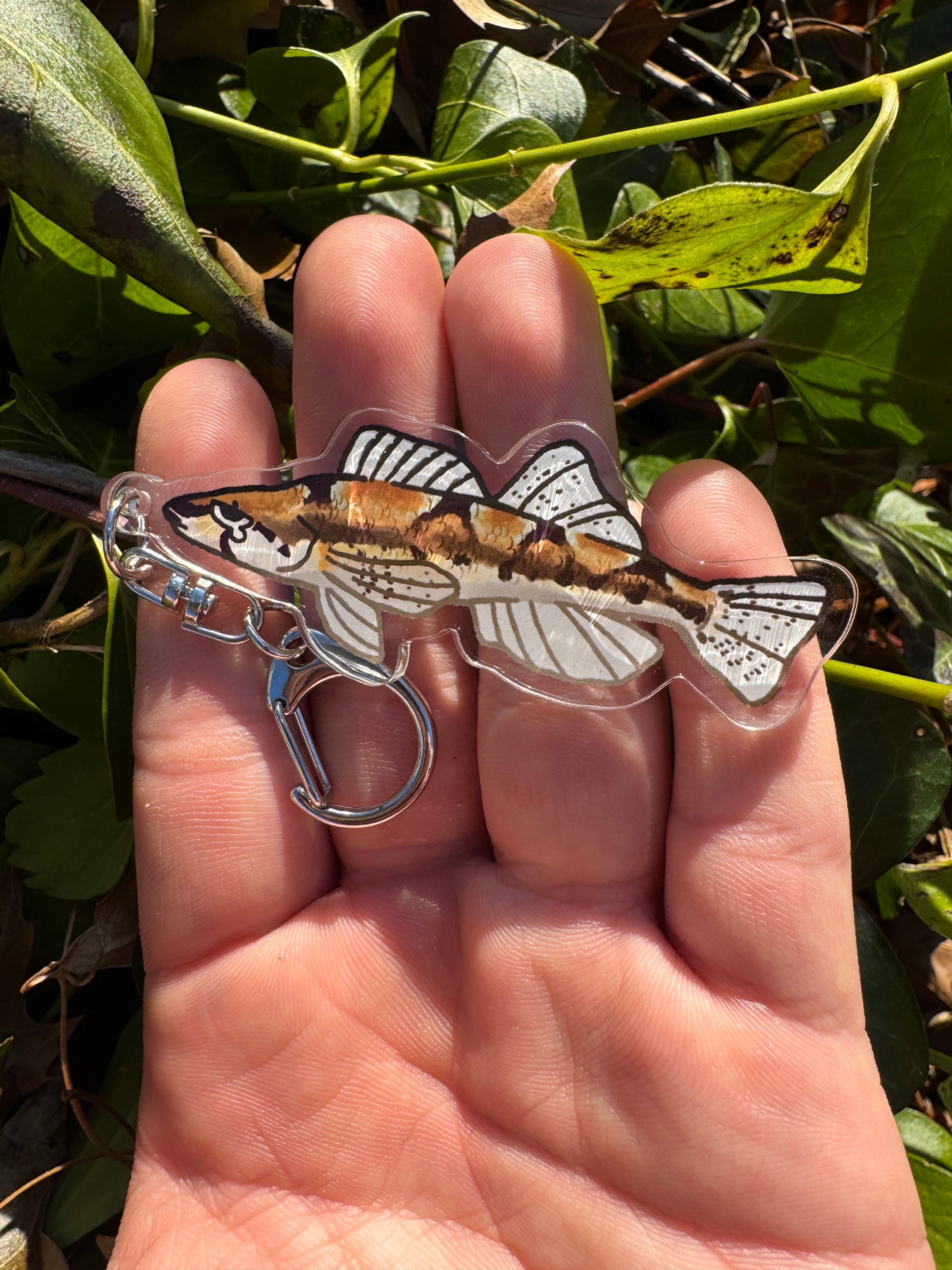 Native Fish Keychain