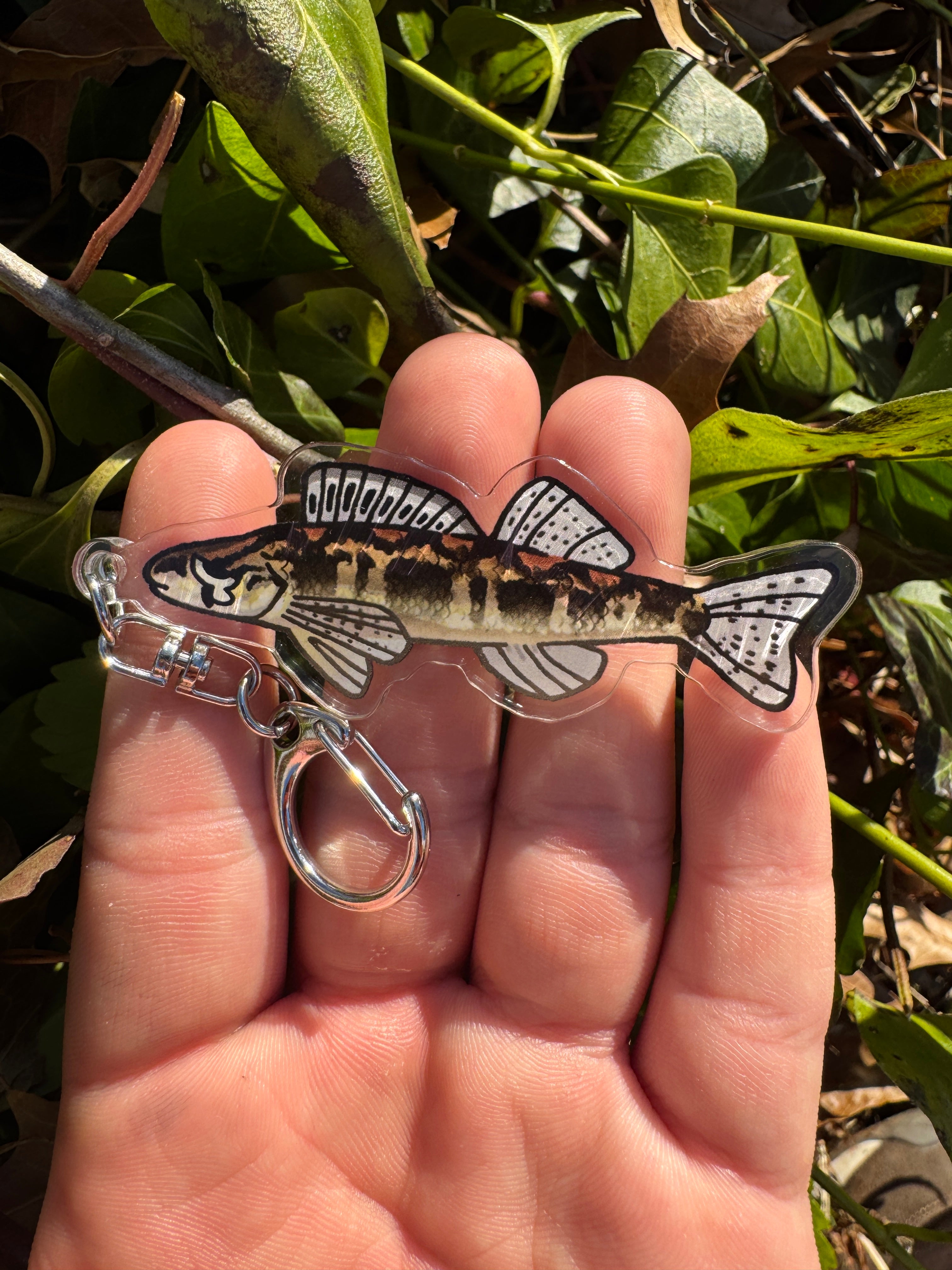 Native Fish Keychain