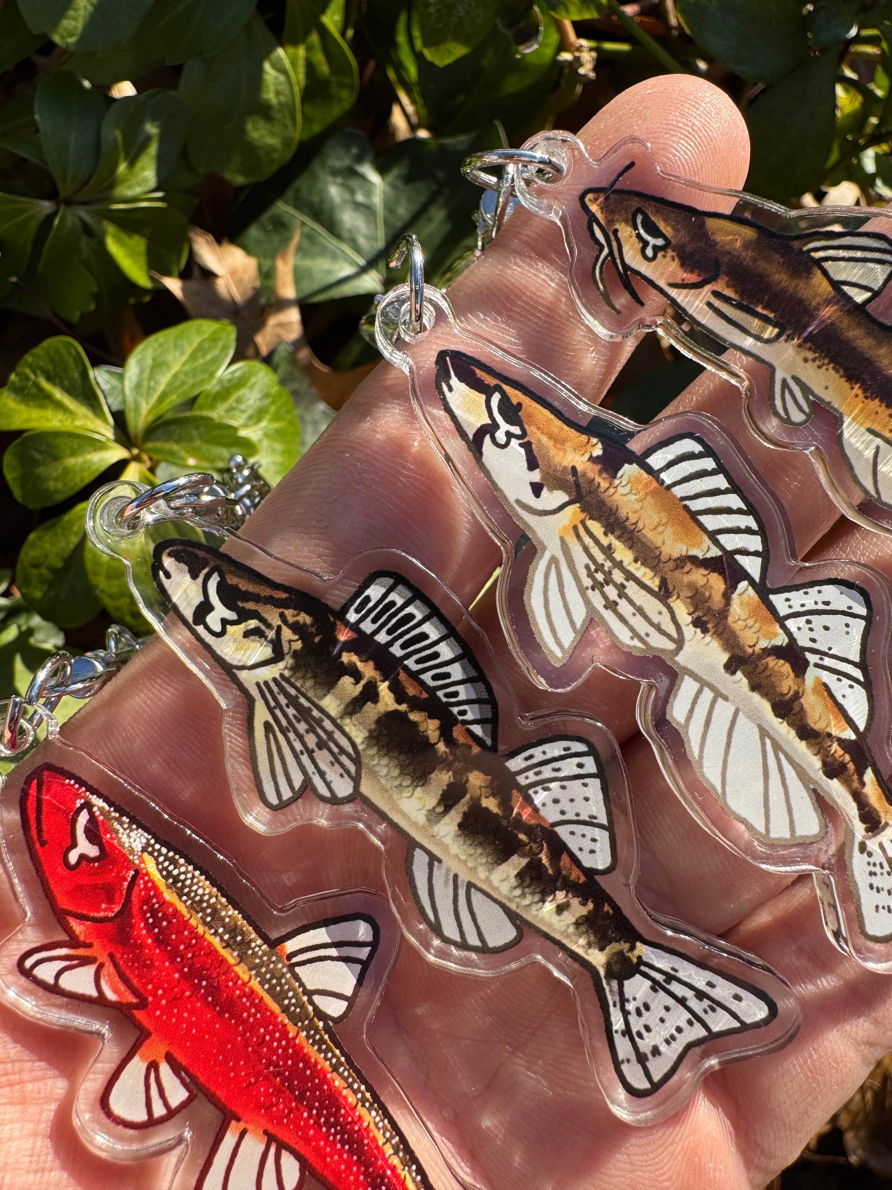 Native Fish Keychain