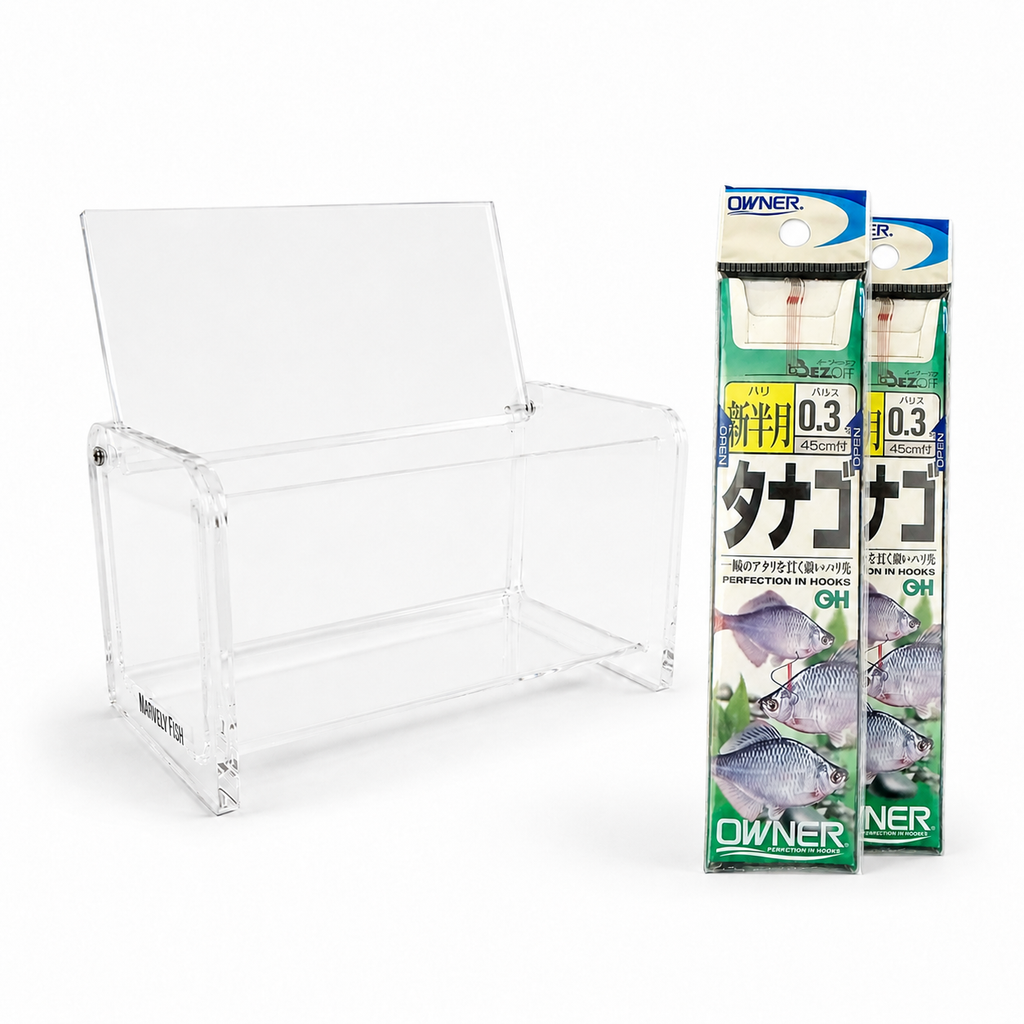 Microfishing Photo Tank with Tanago Hooks Bundle
